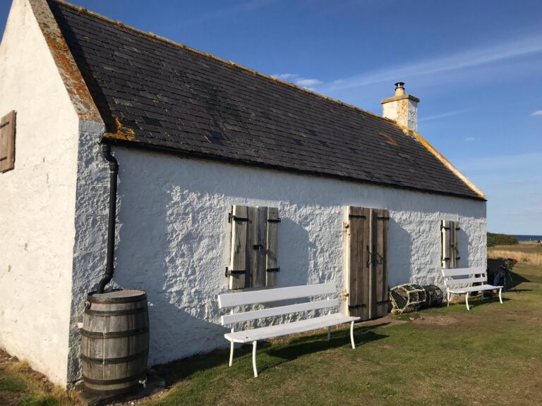 THE TREK TO/FROM THE BOTHY AT NAIRN IS A TRUE MEMORY-MAKER