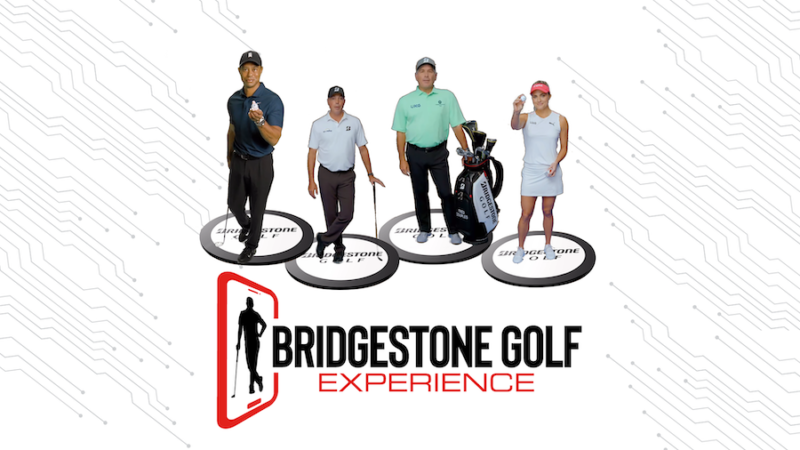 BRING TIGER INTO YOUR LIVING ROOM WITH THE BRIDGESTONE GOLF EXPERIENCE