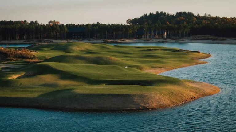 Twelve-hole The Commons course is growing in at Sand Valley