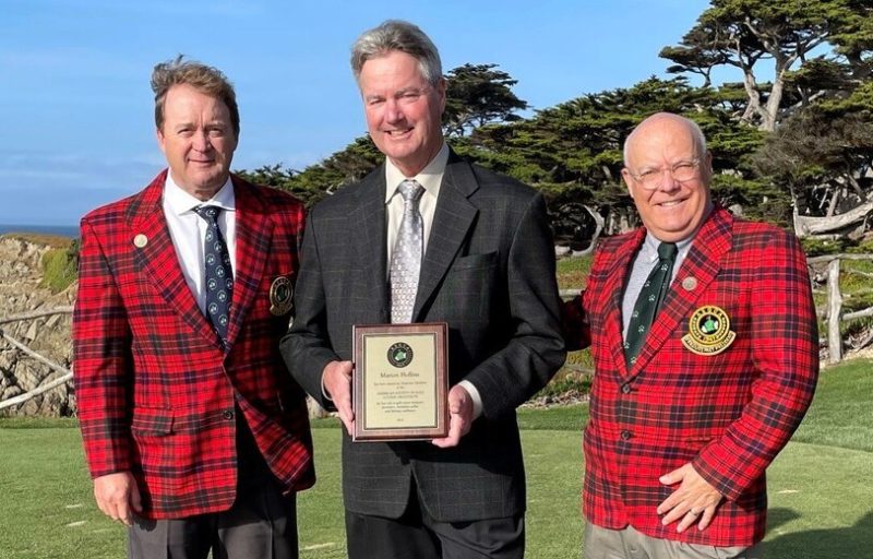 Hollins named Honorary Member of American Society of Golf Course Architects