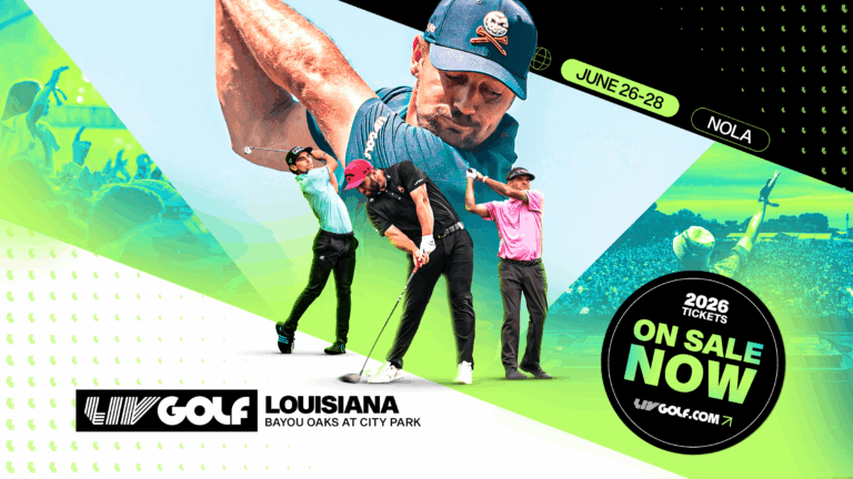 LIV GOLF ANNOUNCES COMMITMENT TO NEW ORLEANS CITY PARK WITH 2026 DEBUT