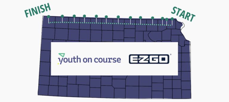 Youth on Course Board Member to Golf Across the State of Kansas in E-Z-GO Golf Cars