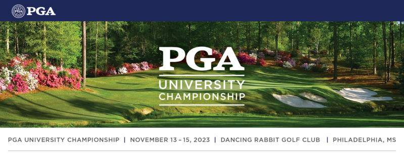 Mississippi’s Dancing Rabbit Golf Club to Host 2023 PGA University Championship