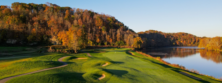 Down by the River – Dye’s River Course at Virginia Tech is defined by setting, mitigated by mounding
