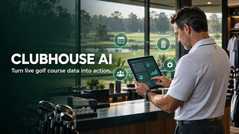 Introducing Clubhouse AI, a Smart Assistant That Helps You Run Your Golf Course Business