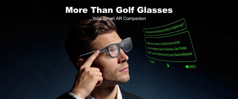 BirdiLens GV1 Golf Smart Glasses Bring the Course Into View